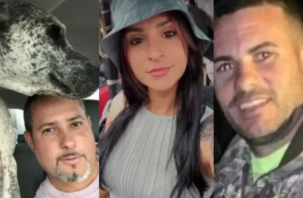 Las víctimas fueron identificadas como Denise Martinez (26), Delvys Garcia (37) y Noel Vigil-Benitez (45). Foto: Bastrop County Sheriffs Office
