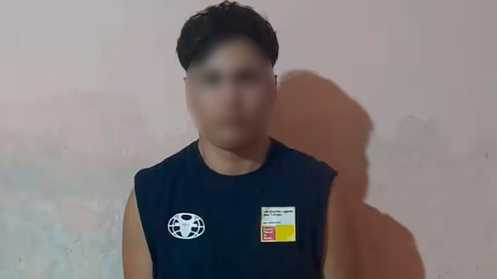 El exnovio de la joven que fue detenido y acusado del femicidio.