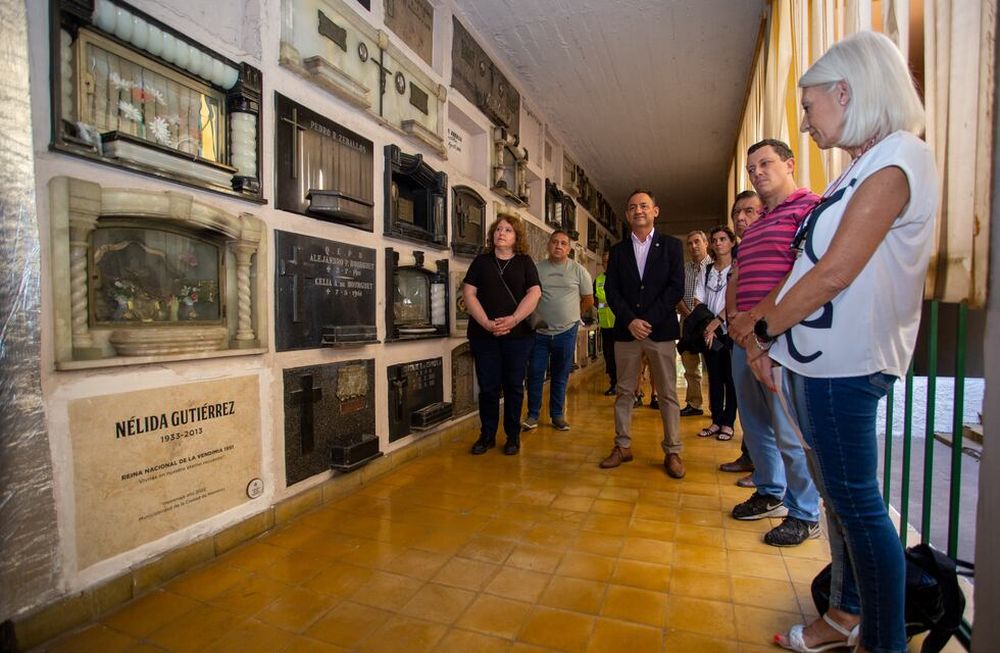 Los restos de Nélida Gutiérrez ya descansan en el Pabellón de los Notables