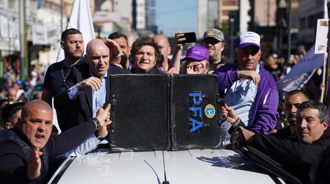 Milei cierra campaña en un municipio peronista y hay temor por su seguridad.