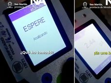 ¡Es una banda, viejo!: el video viral de un conductor con 2,44 g/L de alcohol en un control en San Martín.