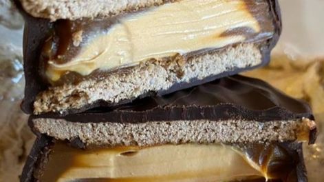 Cuánto sale el nuevo alfajor de Havanna con cristales de sal marina y doble dulce de leche (Gentileza Instagram @alfajoresmarplatenses)