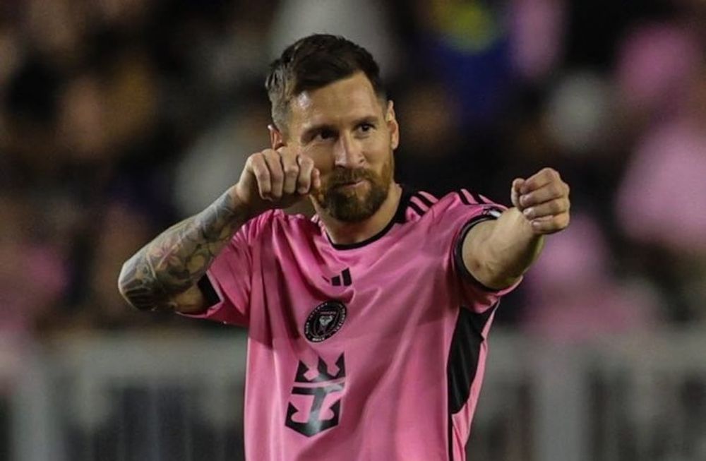 Lionel Messi marcó tres goles y continúa haciendo historia en la MLS. Impresionante. / Gentileza.