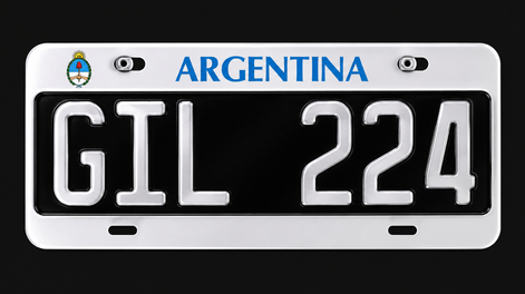 cuales son las patentes argentinas prohibidas y las combinaciones que generan polemica en el pais