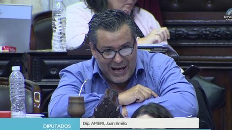 Ex diputado Juan Emilia Ameri.