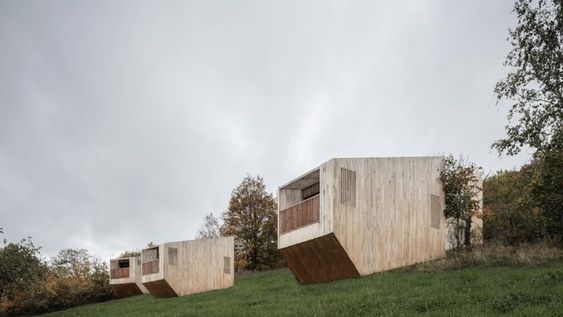 El mejor lugar para vacacionar: Un eco-hotel de minicasas en medio de la naturaleza