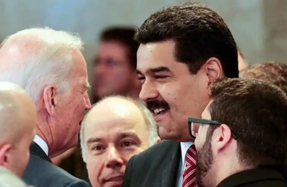 Nicolás Maduro y Joe Biden, presidentes de Venezuela y EE.UU., en una imagen de archivo.