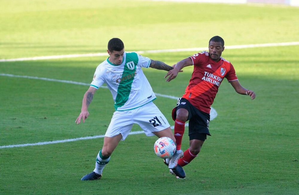 02/05/2021; Buenos Aires: Banfield enfrenta a River Plate por la fecha 12 de la zona 1 de la Copa de la Liga Profesional de Fútbol.Foto: Julián Alvarez/Télam/CF