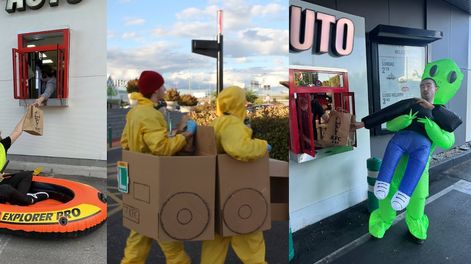 Los Andes | “Si vienes con un caballo, tractor, carreta, triciclo, cortacésped, dinosaurio t-rex o montado en cualquier cosa que no sea un auto, te llevas un menú de 5 tiras de pollo ¡gratis!”, expresó KFC España en sus redes sociales. Foto: Redes Sociales