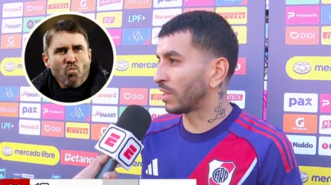 Ángel Correa lideró el triunfo de River ante Banfield y le dedicó la victoria al Chacho Coudet.