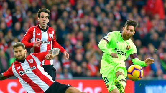 Con Messi en la cancha el Barcelona no pudo con el Athletic de Bilbao
