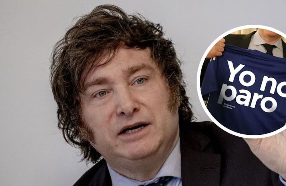 “Yo no paro”, el posteo de Javier Milei horas antes del paro general de la CGT