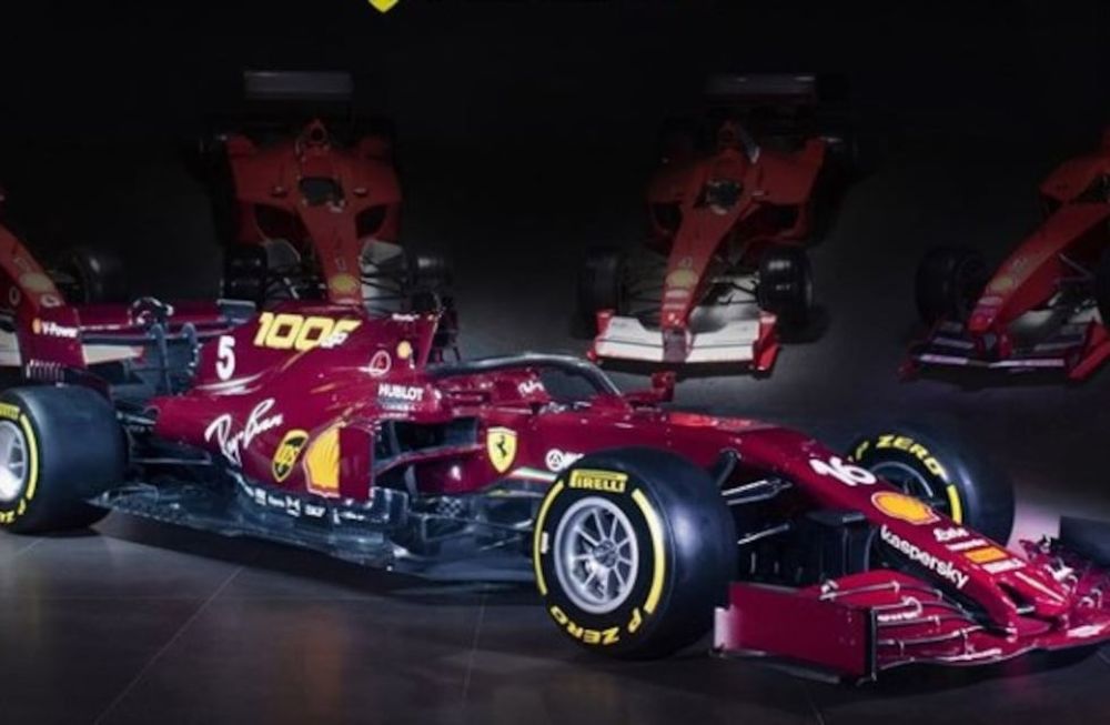 Ferrari cambia el color para los 1000 Grandes Premios en la F1