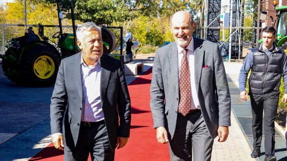 En Sitevinitech, el ministro de Producción de la provincia, Rodolfo Vargas Arizu comentó que las exportaciones vitivinícolas crecieron 20% interanual en abril