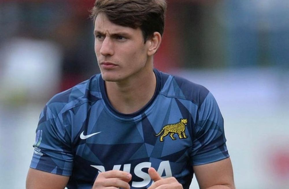 Gonzalo Bertranou, integrante del seleccionado Argentino de Rugby Los Pumas.