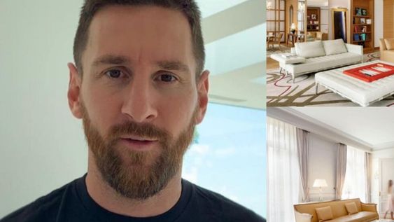 El lujoso hotel donde Messi se hospedará con su familia por unos días. El lujoso hotel donde Messi se hospedará con su familia por unos días.