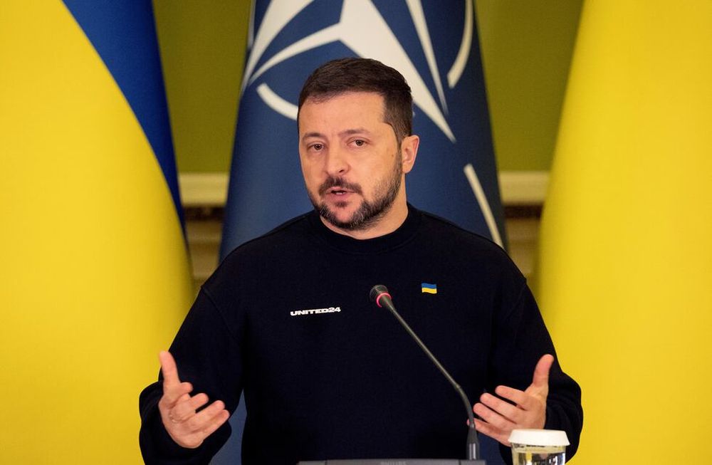 El presidente ucraniano, Volodimir Zelenski. (AP/Efrem Lukatsky/Archivo)