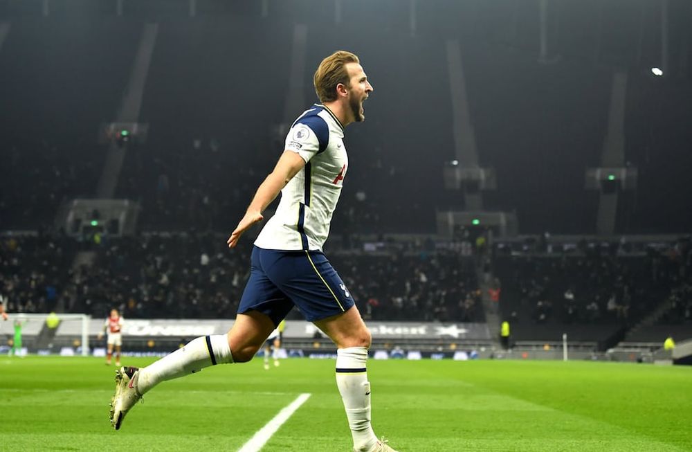 Harry Kane fue uno de los goleadores del Tottenham.