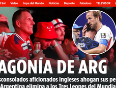 La prensa inglesa lamentó la eliminación y denunció artimañas de Argentina