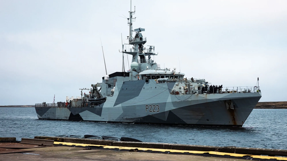 Un buque británico navegó por aguas argentinas y el Gobierno evalúa un reclamo diplomático contra el Reino Unido&nbsp;
