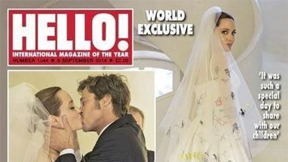 Salen a la luz las primeras fotos del casamiento Jolie-Pitt