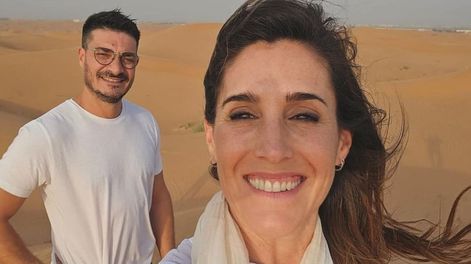 Los Andes | Antonia, la primera hija del matrimonio de Soledad Pastorutti y Jeremías Audoglio.