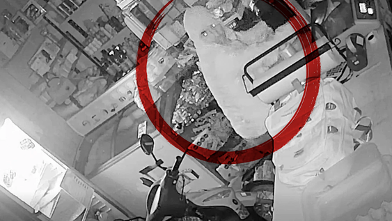 San Rafael: delincuentes robaron una despensa.