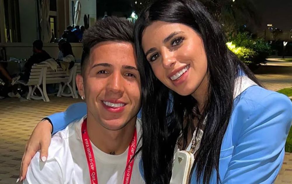 Valentina Cervantes confirma su relación con Enzo Fernández.