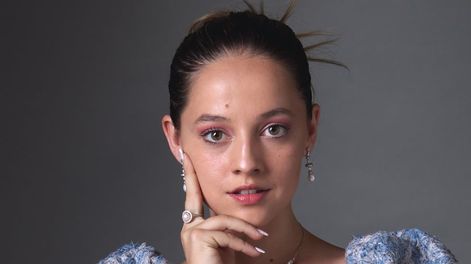 Candela Pascual es la reina de San Rafael, aspirante al trono nacional de la Vendimia 2023.
