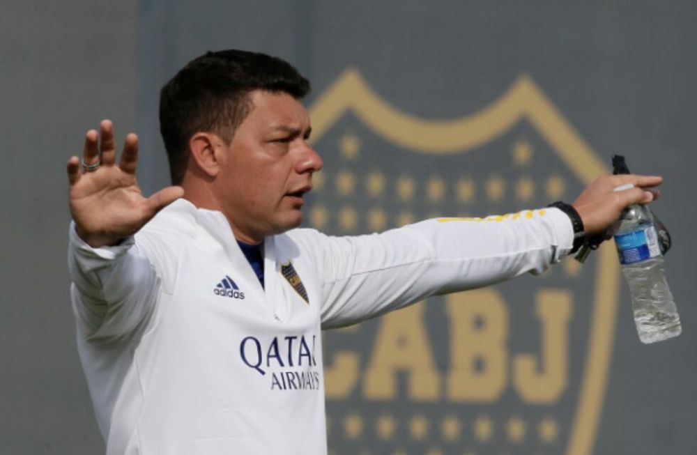 Sebastián Battaglia plantó modificación de sistema en Boca.n / Gentileza.