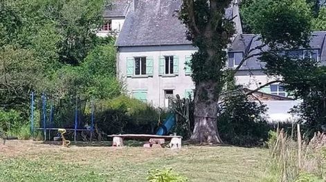 Residencia de los Thornton en el pueblo francés de Saint-Herbot, Bretaña. Foto: gentileza Le Télegramme
