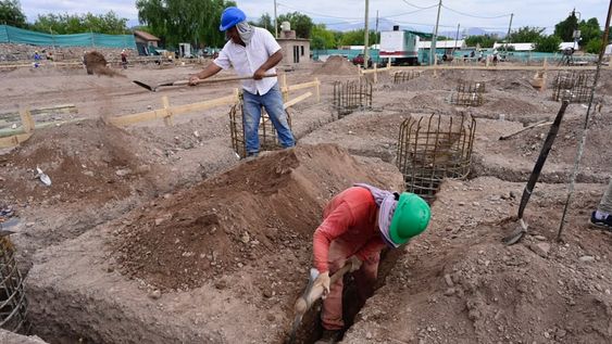 Avanza el emprendimiento habitacional Jardín Sarmiento II, que beneficiará a 108 familias