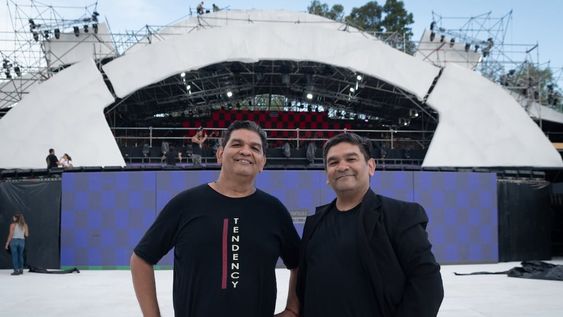 Los hermanos Ulloa comparten su pasión por el arte desde siempre, pero es la primera vez que lo harán en la fiesta máxima. | Foto: Ignacio Blanco / Los Andes