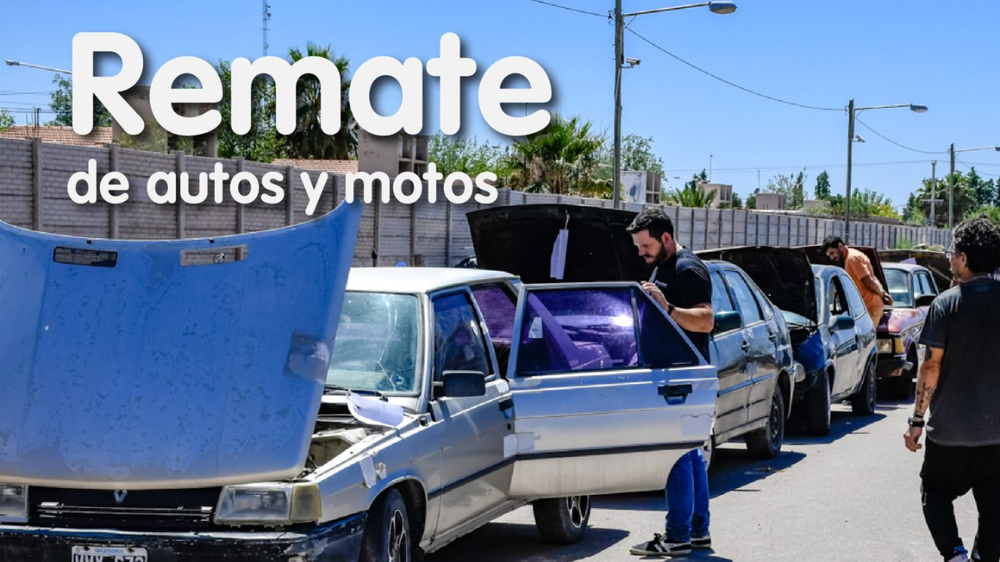 Guaymallén rematará 12 autos y 30 motos secuestradas: cuándo serán las subastas y cómo participar.