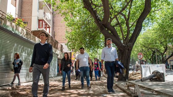 Ulpiano Suarez recorrió trabajos del Plan de Obras Urbanas