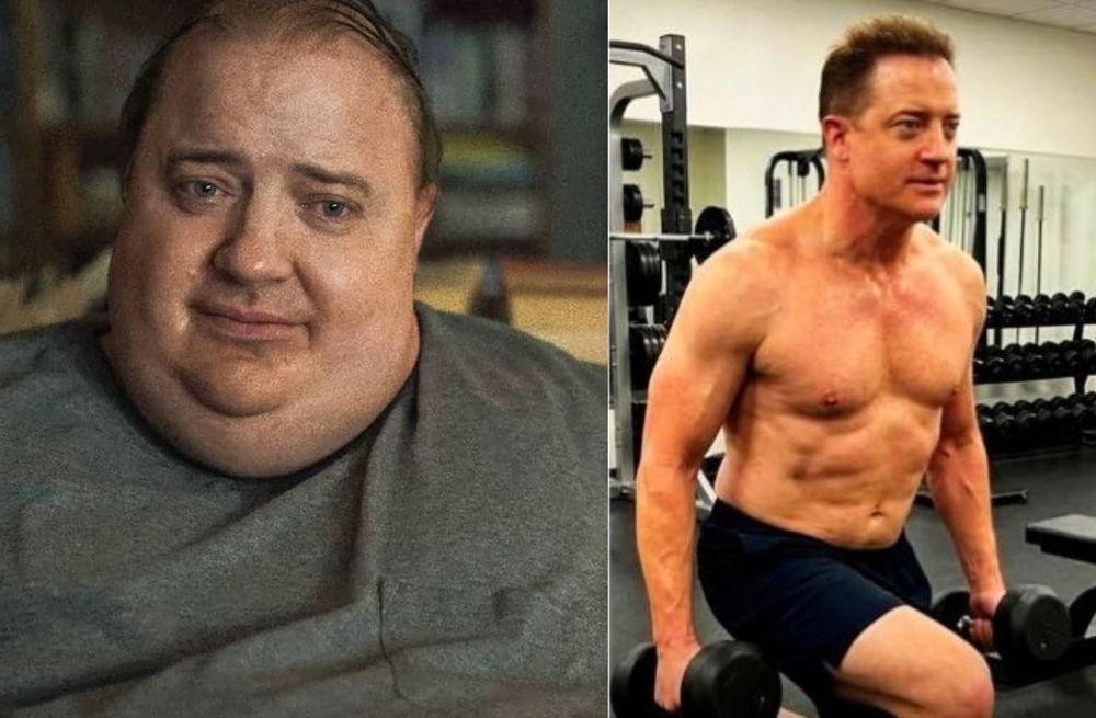 Brendan Fraser la transformación física desde La Ballena hasta La Momia 4 (2)