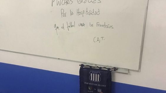 Mirá lo que hizo Talleres de Córdoba en Chile
