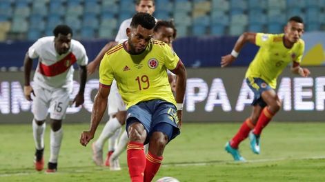 Miguel Borja, una de las máximas figuras de Selección de Colombia. / Gentileza.
