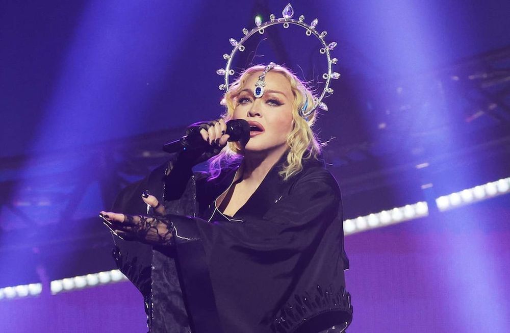 Así se prepara el show de Madonna en Brasil. / Gentileza