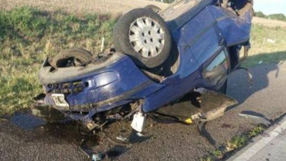 Fallecieron tres hinchas de Huracán en un accidente en San Luis