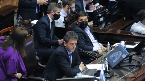 Sergio Massa, presidente de la Cámara de Diputados. Foto: Achivo-Federico Lopez Claro.