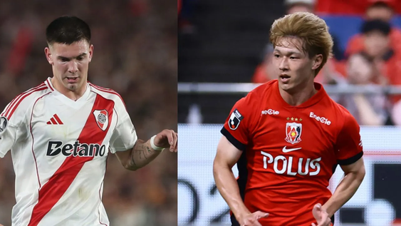 Mastantuono posiblemente jugará contra los japonenes en el debut de River Plate. / D Sports.&nbsp;