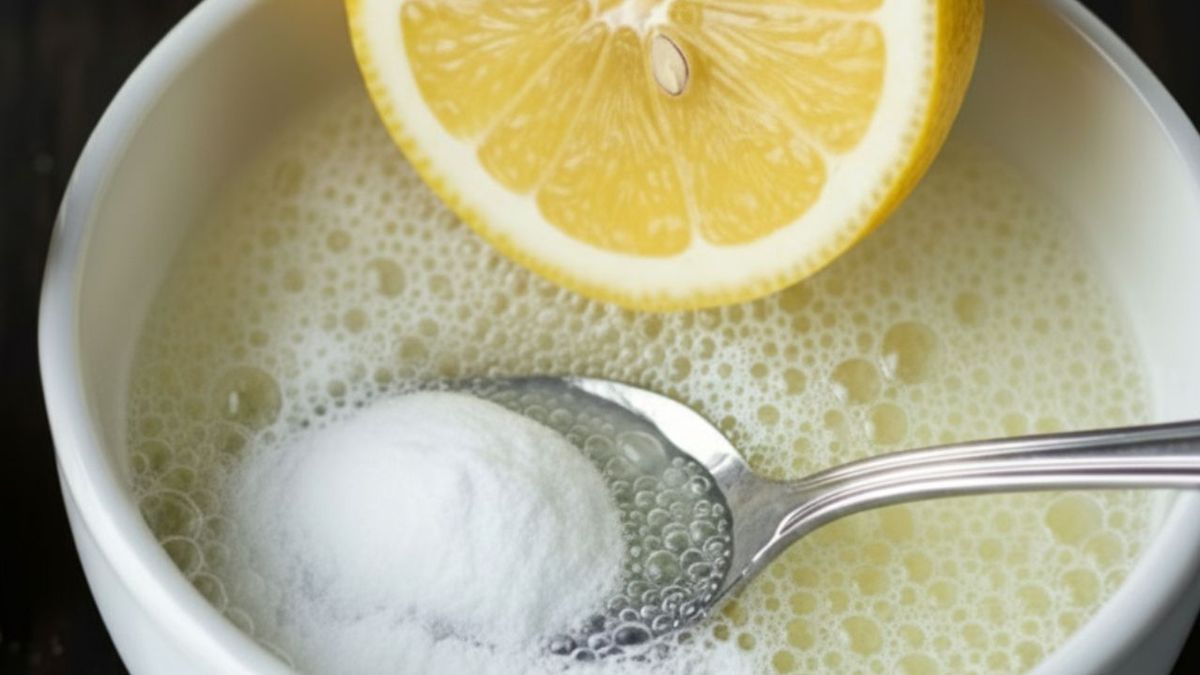 Por qué recomiendan mezclar bicarbonato con limón y para qué sirve en el hogar