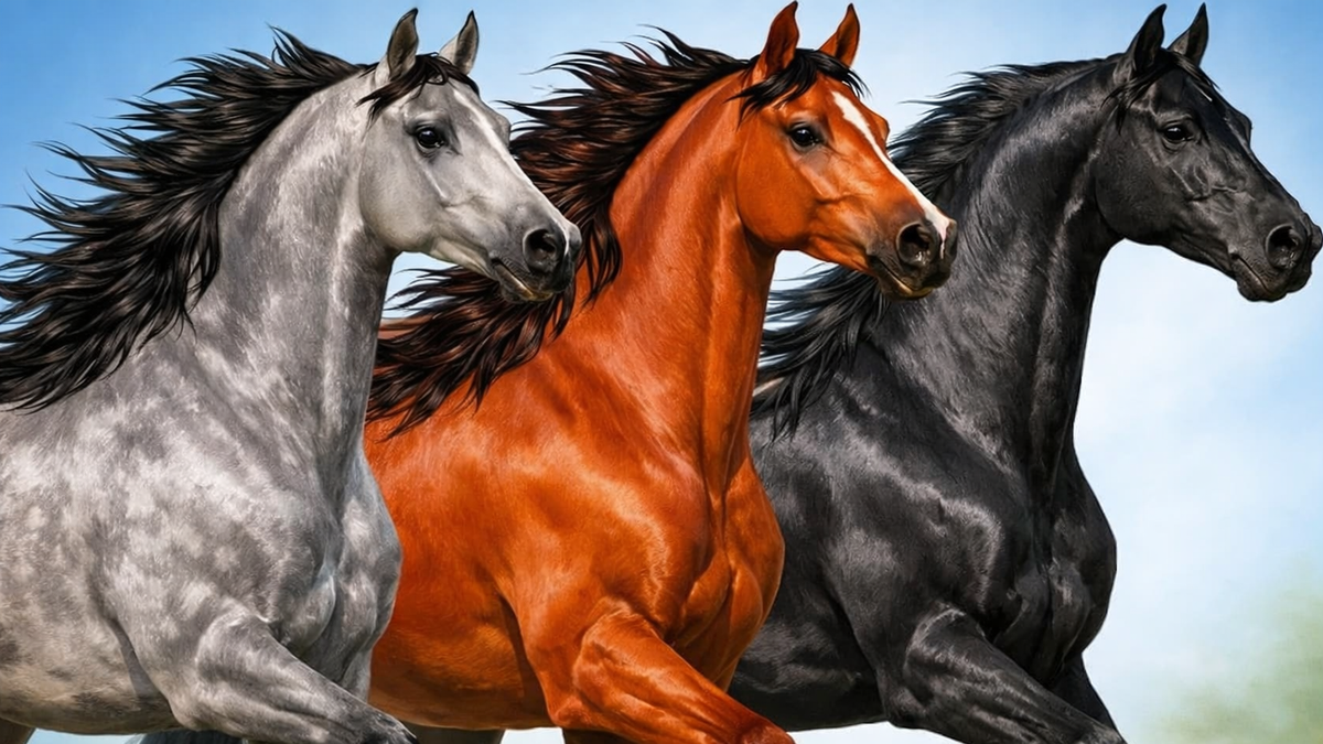 Elegí un caballo en la imagen y descubrí tu carácter oculto y tu propósito en la vida