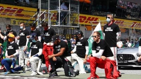La Fórmula 1 y un claro mensaje contra el racismo