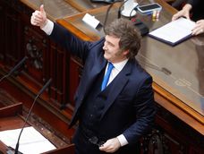 Javier Milei ante la Asamblea Legislativa 2026. Javier Milei ante la Asamblea Legislativa 2026.