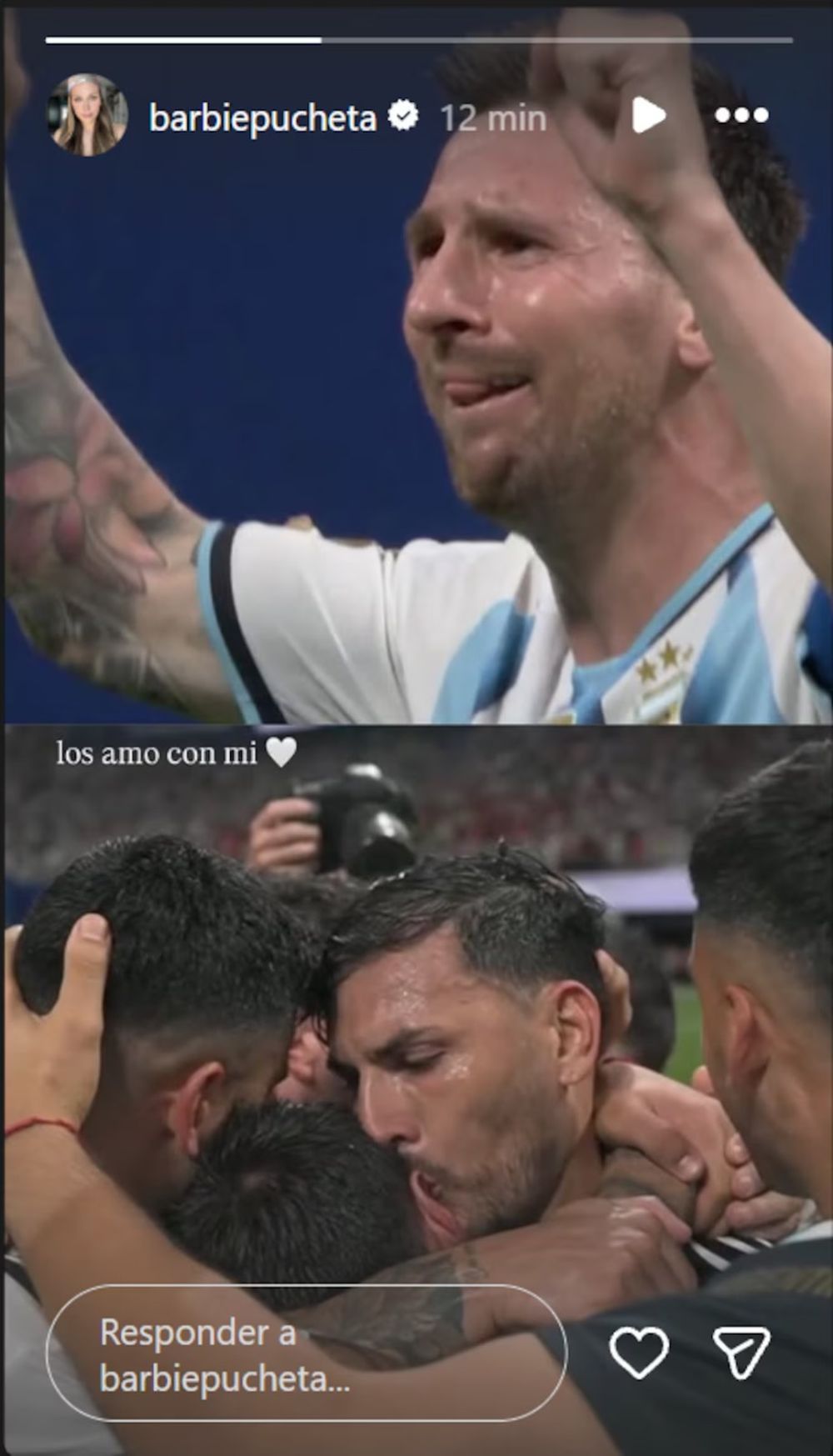Así festejaron los famosos la clasificación de Argentina