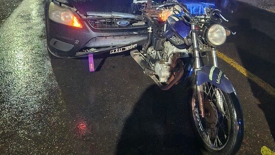 Tragedia vial en Guaymallén: murió un motociclista tras ser embestido por un auto &nbsp;