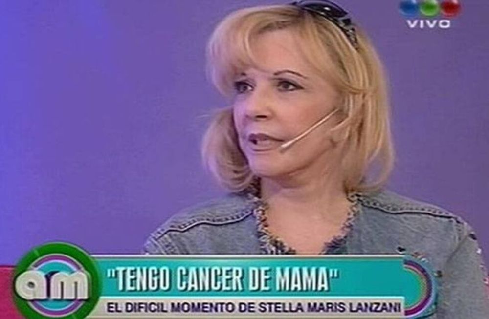 Stella Maris Lanzani confesó que tiene cáncer de mama