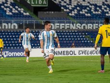El equipo dirigido por Diego Placente pasó a la fina del Sudamericano y definirá el título frente a Colombia. El equipo dirigido por Diego Placente pasó a la fina del Sudamericano y definirá el título frente a Colombia.
